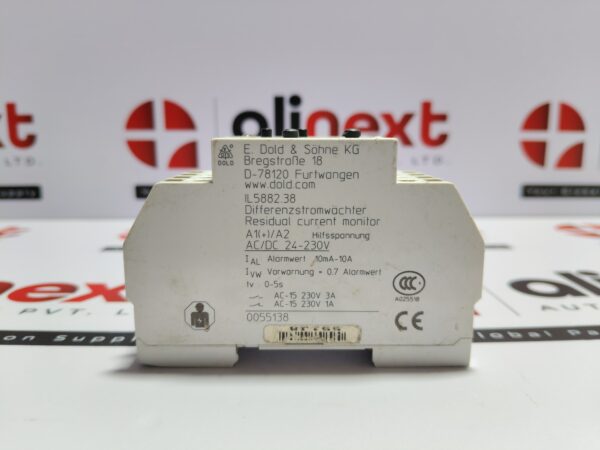 DOLD-0055138-Residual-Current-Monitor-IL588238-ACDC24-230V-10A
