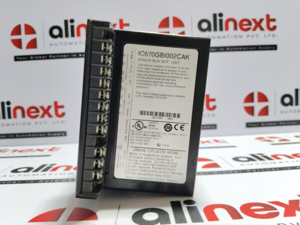 GE Fanuc IC670GBI002CAK Field Control Bus Interface Unit