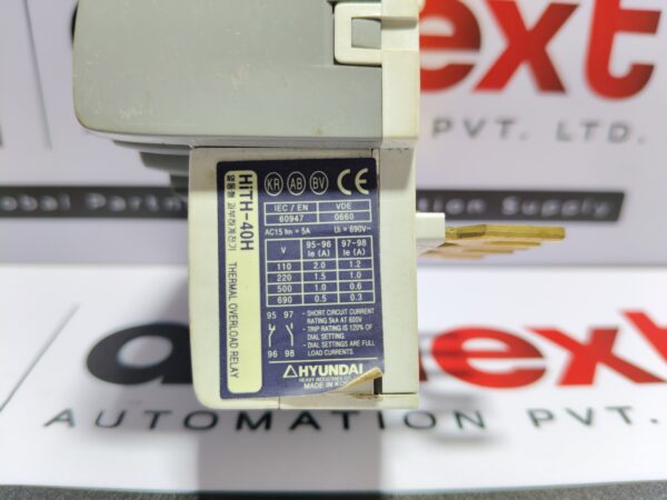 Hyundai-HITH-40H-Thermal-Overload-Relay-5A-Range-24-32