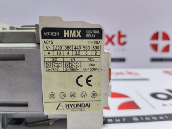 Hyundai-HMX-22-Control-Relay-Coil-440V