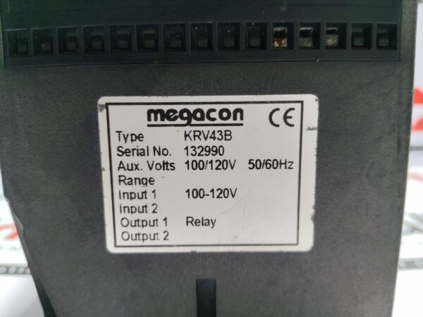 Megacon KRV43B Votage Error Relay