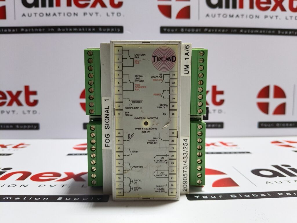 Tideland Universal Monitor UM-1A, Part No: 520.8020-02, 11-34VDC