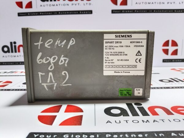 Siemens Sipart DR19 6DR1900-5 Compact Controller