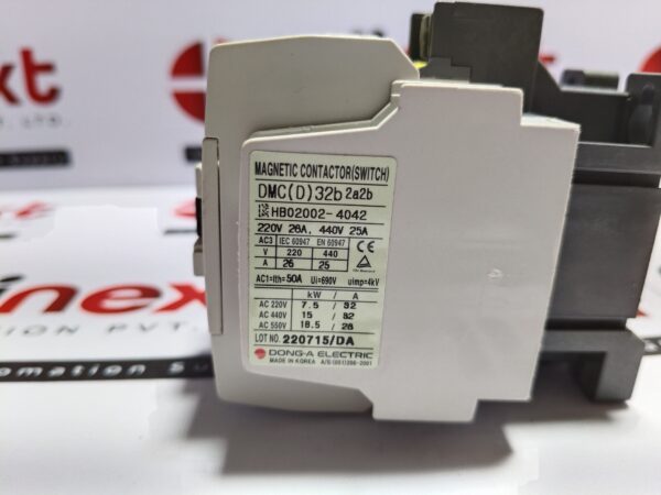 Dong-A Electric DMC 32b 2a2b Magnetic Contactor DMC32b