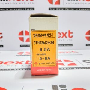 Dong-A Electric DTH22b 5-8A Thermal Overload Relay DTH-22b 6.5A