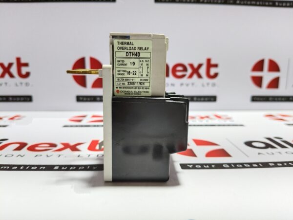 Dong-A Electric DTH-40 19A Thermal Overload Relay DTH40 16-22A