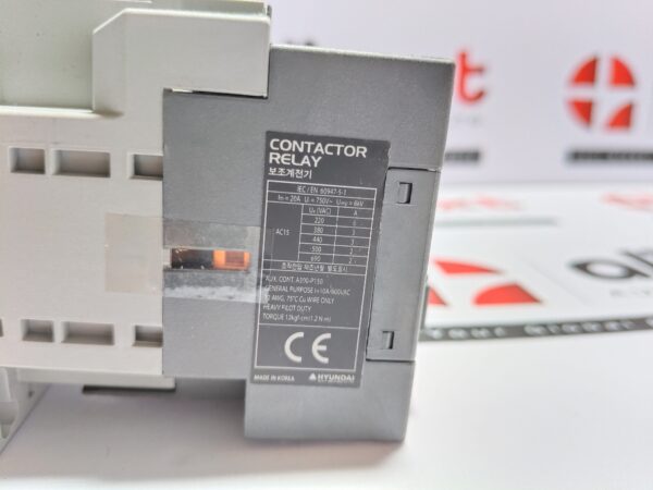 Hyundai electric umx 22 contactor relay 200v 50hz 200v~ 220v 60hz