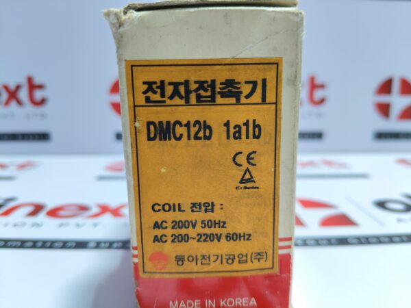 DONG-A DMC12b 25A 200-220V 50/60Hz Contactor