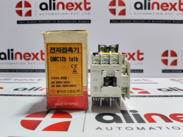 DONG-A DMC12b 25A 200-220V 50/60Hz Contactor