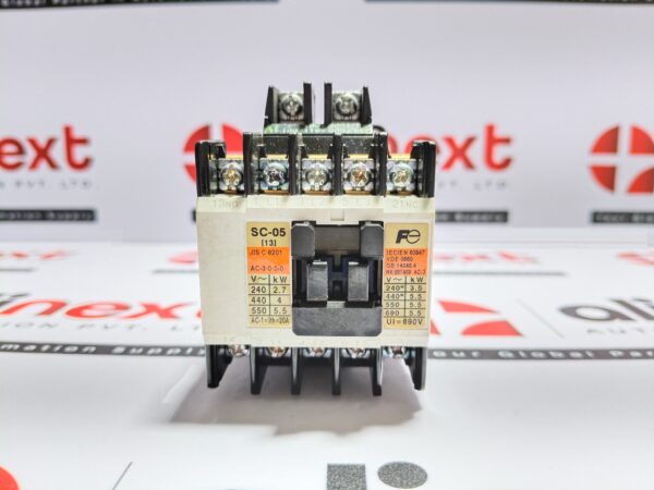 Fuji Electric SC-05 Magnetic Contactor 20Amp 100-110V