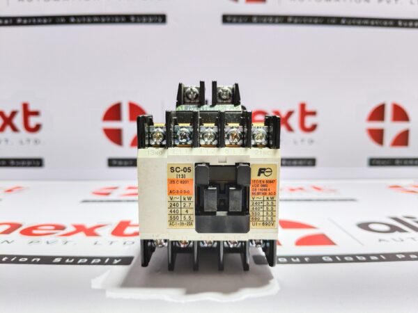 Fuji Electric SC-05 Magnetic Contactor 20Amp 100-110V
