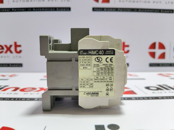 Hyundai HIMC40 Magnetic Contactor 40A Coil Voltage 440VAC