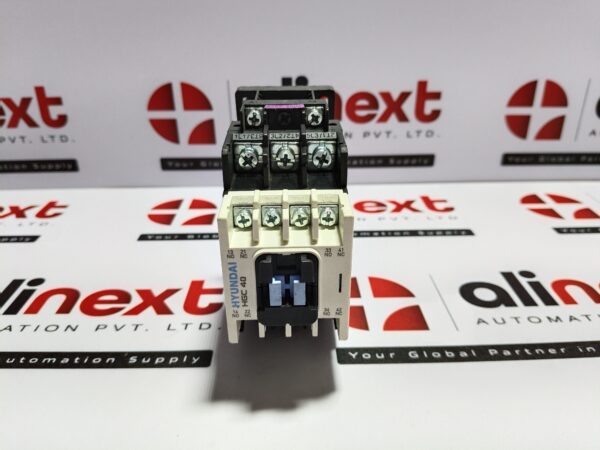 Hyundai Electric HGC40 Magnetic Contactor 60A 400V 50HZ 440V 60HZ