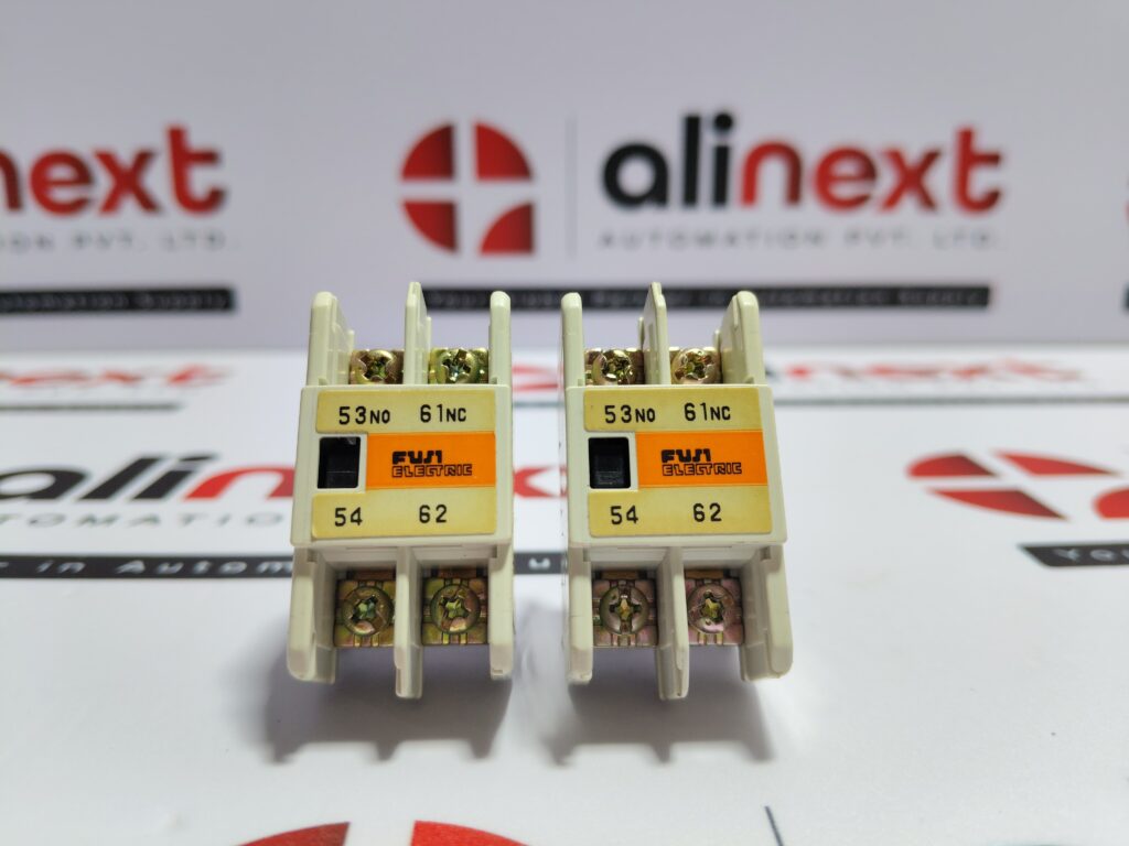 Lot of 2x Fuji Electric SZ-A11 Auxiliary Contact Block 1NO/1NC