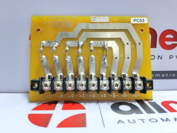 Ross Hill Controls 0509-0300-03 TB10 Auctioneering Circuit