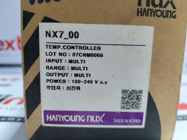 HANYOUNG NUX NX7_00 Digital Temprature NX700