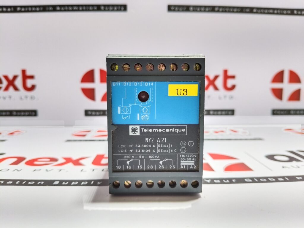 Telemecanique NY2 A21 Intrinsically Safe Barrier Relay