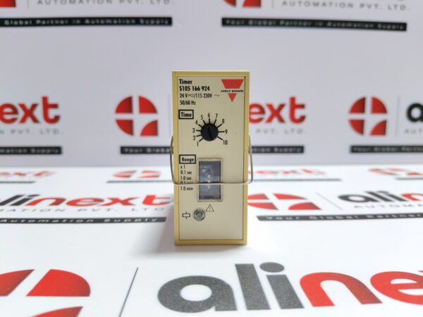 Carlo Gavazzi Timer S105 166 924 | 24V AC/115-230V | 0-10 Min