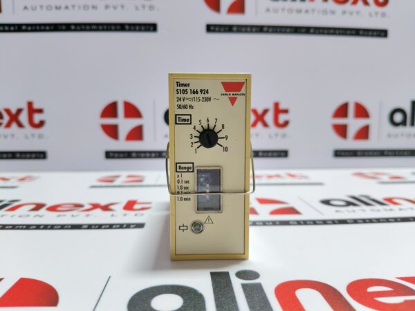 Carlo Gavazzi Timer S105 166 924 | 24V AC/115-230V | 0-10 Min