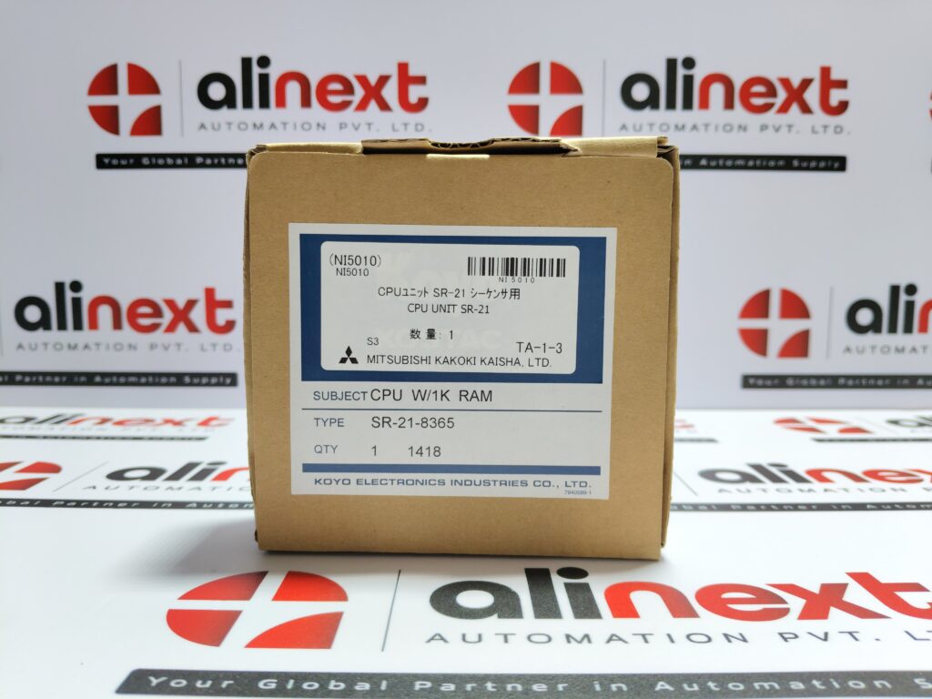 Mitsubishi Kakoki PLC CPU Unit SR-21 8365