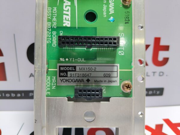 Yokogawa MX150-2 Mother Board Assy B8722TG MX1502 Data Acquisition Unit