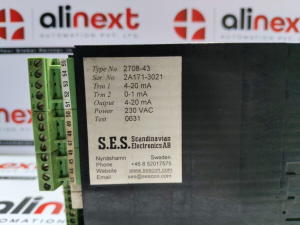 Sescon 2708-43 Programmable Controller 3126-91