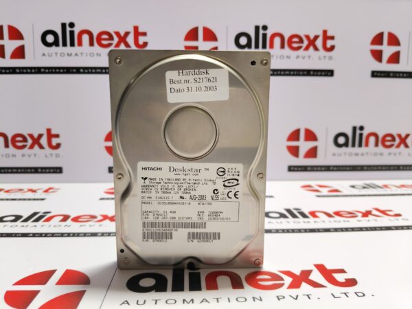 Hitachi IC35L060AVV207-0 Hard Drive 60GB P/N 07N9212