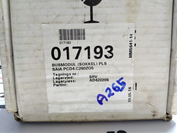 Saia-Burgess Analog Module PCD4.W100 Version D