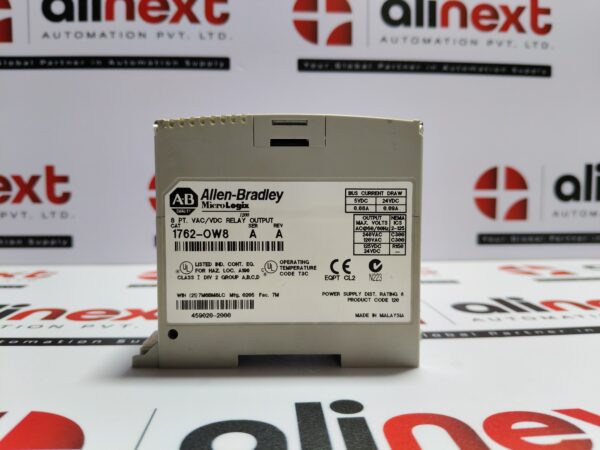 Allen Bradley 1762-OW8 Micrologix 1200 PLC