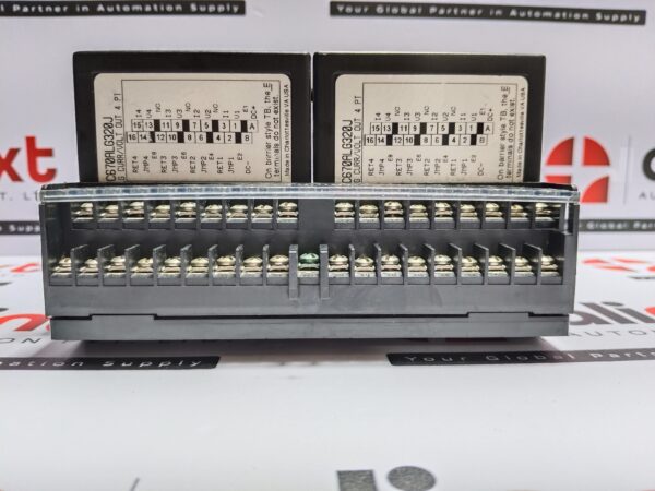 2x GE Fanuc IC670ALG320J With IC670CHS101A I/O Base Barrier
