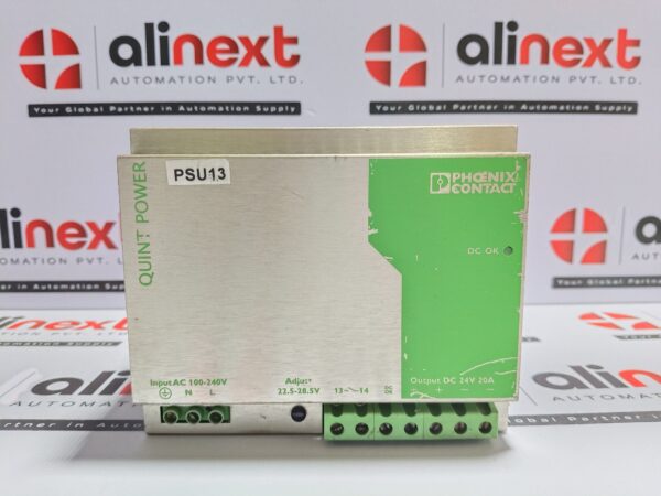 Phoenix Contact 2938620 QUINT-PS-100-240AC24DC20A Power Supply Unit
