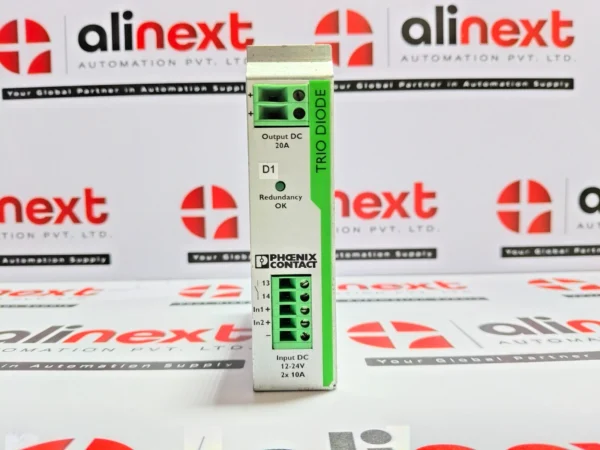 Phoenix Contact Trio-diode/12-24Dc/2X10/1X20 Redundancy Module 12-24V Dc 20A