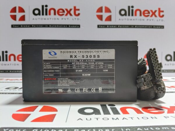 Raidmax RX-530SS 530W 110V / 230V Power Supply