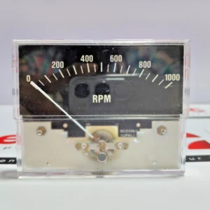 Sifam Analog RPM Meter 0–1000 Range | Panel Mount Type SC070H