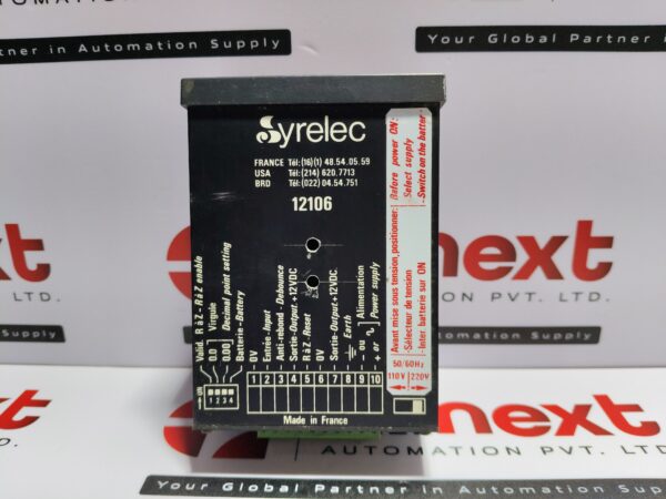 Syrelec-ROZ-12106-Digital-Display-Meter-Panel-Counter-Indicator