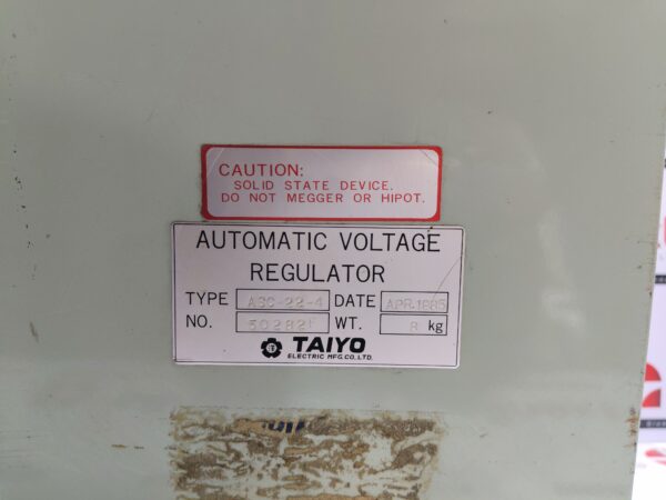 Taiyo-ASC-22-4-Automatic-Voltage-Regulator