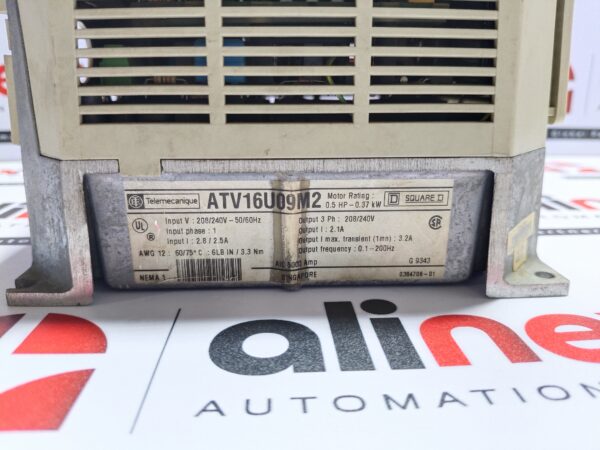 Telemecanique Square D ATV16U09M2 Altivar 16 Speed Drive