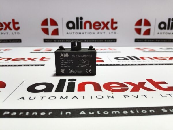 ABB 1SFA 616950R1012 transformer 220-250 VAC/ 50-60 Hz