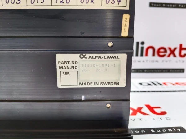 Alfa-Laval 31830-1890-1 Control Module