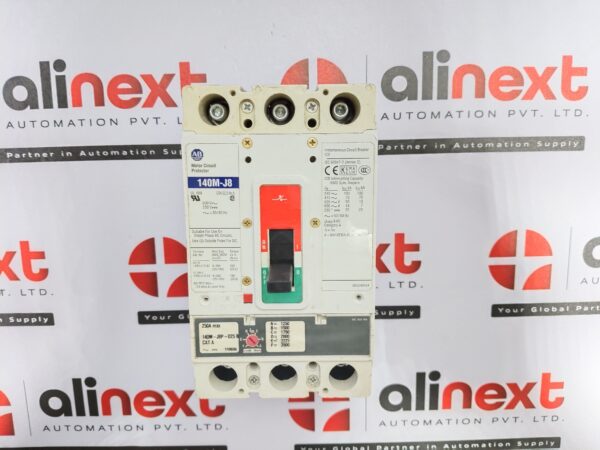 Allen-Bradley 140M-J8 molded case circuit breaker 3P|AC 600V