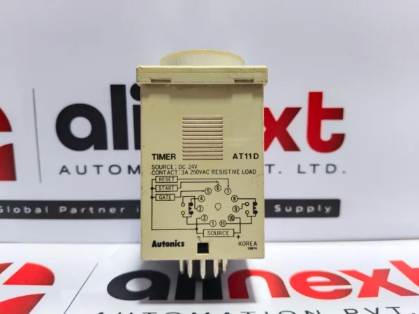 Autonics AT11D timer 0-5 Hrs DC 24V 3A 250VAC