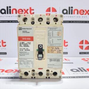 Cutler-Hammer HFD3125L Circuit Breaker HFD 65K | 3P | 600VAC | 125A