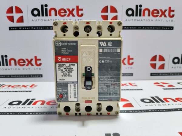 Cutler-Hammer HMCP100R3C Series C Motor Circuit Protector 3P|AC 600V|100A