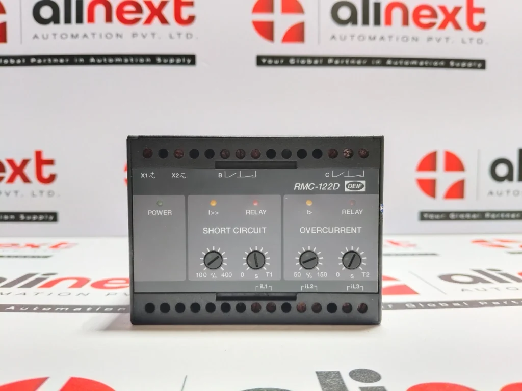 DEIF RMC-122D short circuit and over-current relay 5A 220VAC