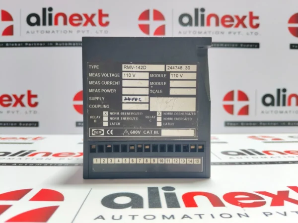 DEIF RMV-142D protective voltage relay 110V