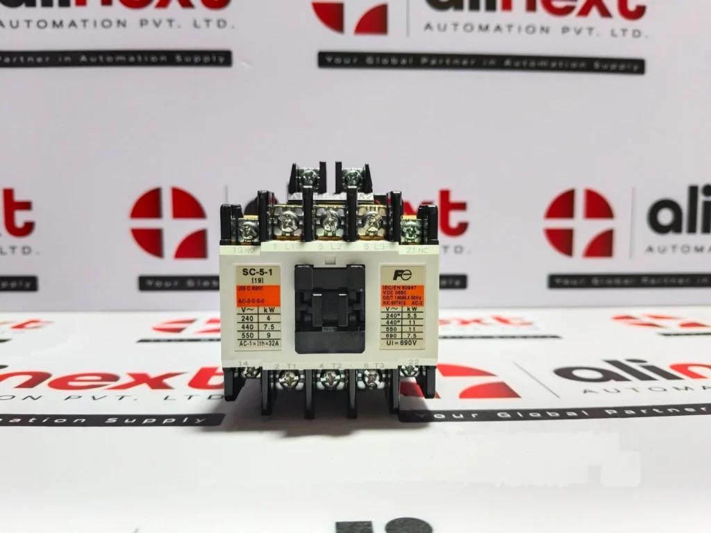 Fuji Electric SC-5-1 magnetic contactor 32A/690V