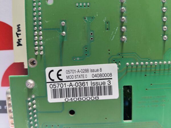 Honeywell 05701-A-0361 Engineering Card