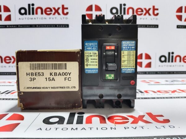 Hyundai HBE-53 Molded Case Circuit Breaker 15A|3P