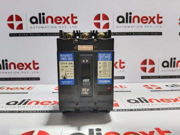 Hyundai HBH-103 Molded Case Circuit Breaker 20A|660V