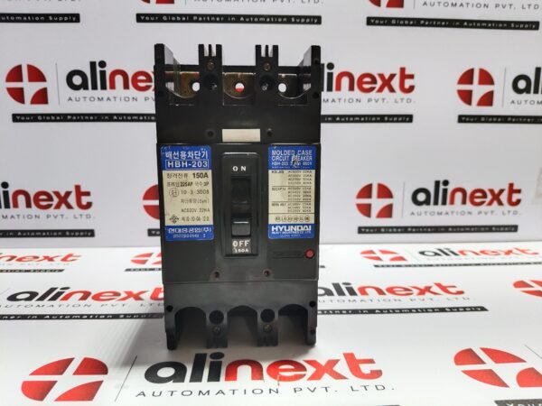 Hyundai HBH-203 molded case circuit breaker 3P |AC660V